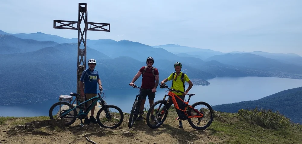 Ebike Tour Monte Giove, Cannobio Lago Maggiore con Follow Me Adventures